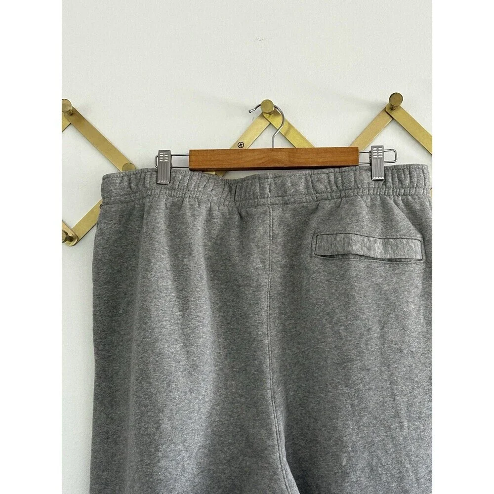 Men's Nike Club Fleece Jogger Sweatpants Size 3XL Tall Grey Pants Comfort Gym *